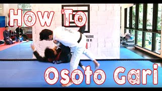 60 seconds guide to Osotogari Major Outer Reaping. BJJ Judo Takedown Throw
