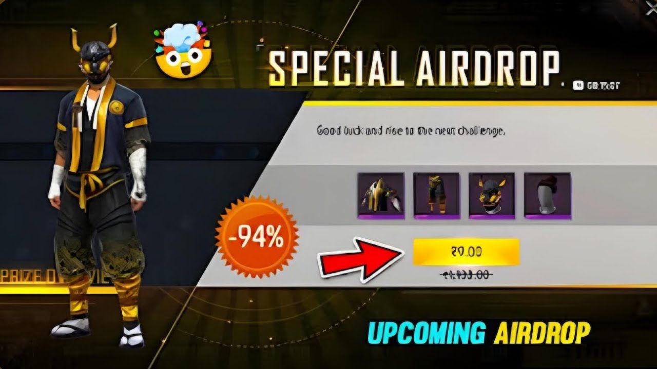 Upcoming new_ AirDrop 🤯 || free fire new bundle & Emote Airdrop 🔥 ...