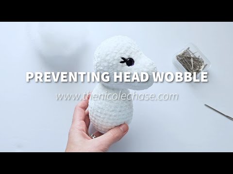 Preventing Amigurumi Head Wobble | Crochet Tutorial
