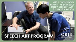 【Speech Art】Get a Closer Look Behind the Scenes of Brody’s Lesson with Dr. Martin Wilson
