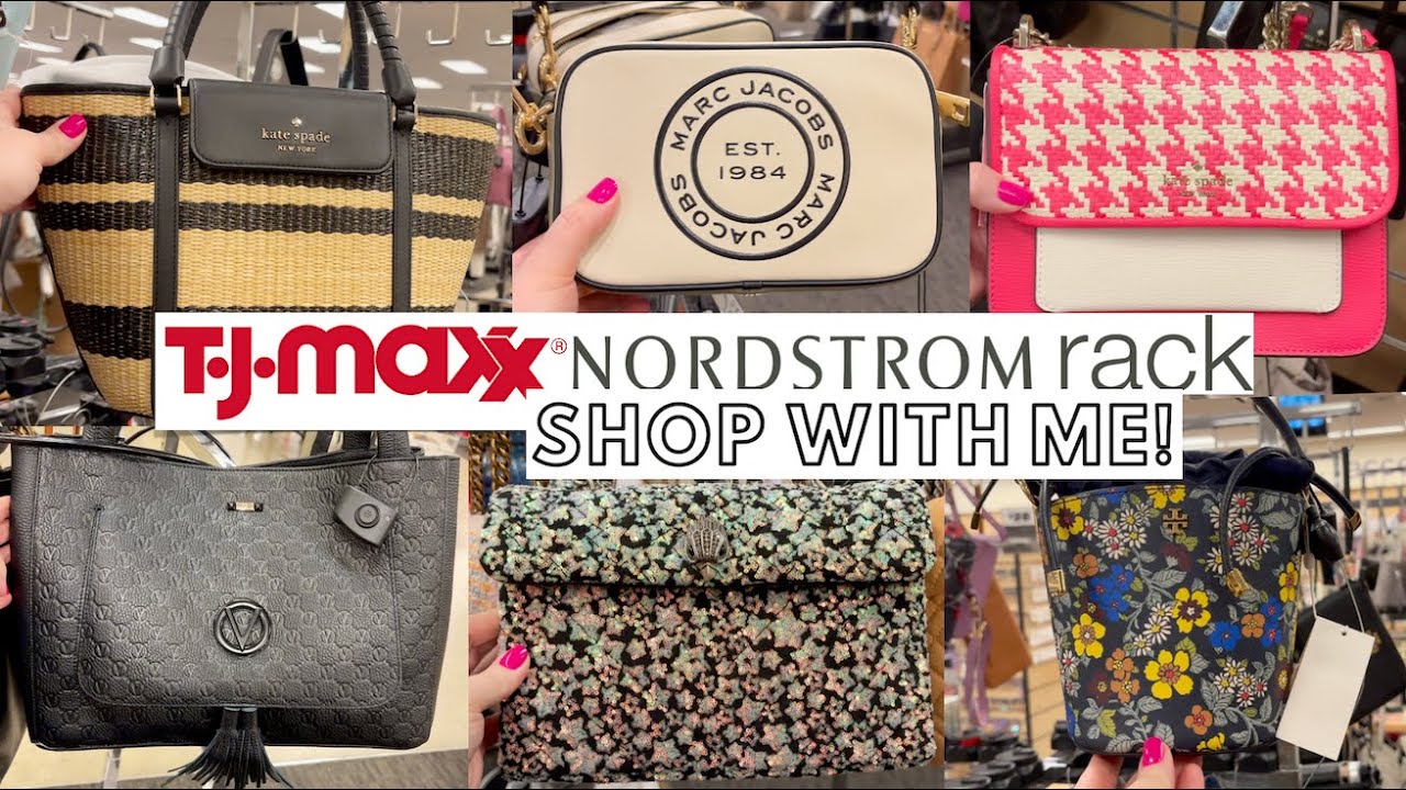 HUGE PURSE SHOPPING AT TJ MAXX & NORDSTROM RACK SHOP WITH ME 2024