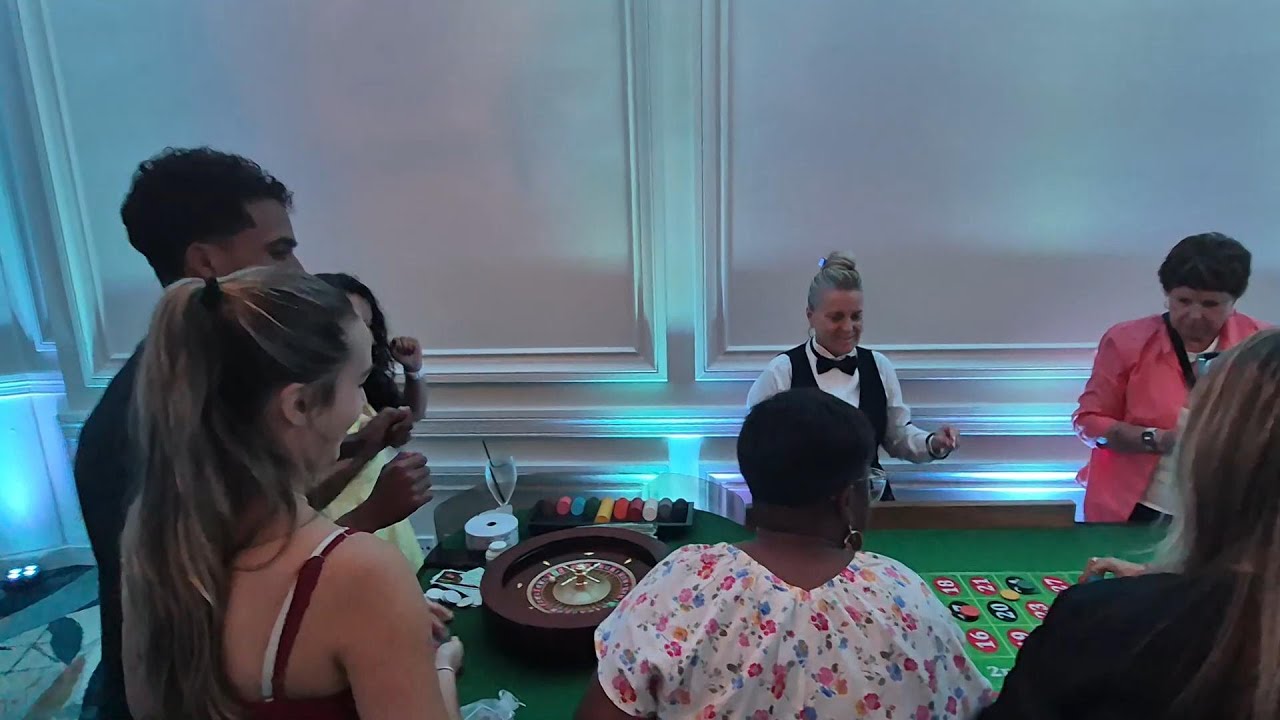 Casino Parties for Events in Tampa FL Elegant Evening Casino Style Entertainment Experience