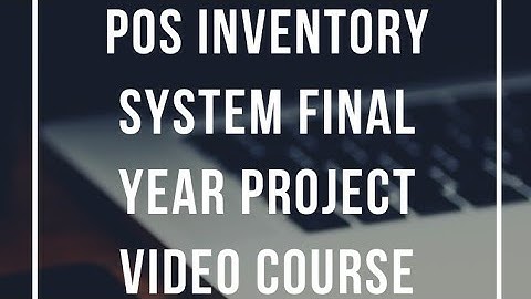 C#.NET | Final Year Project Video Course | Sales Inventory System | CODERBABA