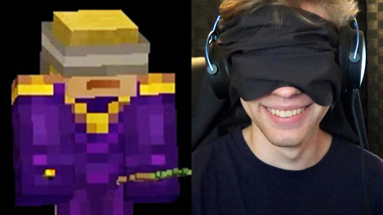 BLINDFOLDED in Modded Minecraft, BLINDFOLDED in Real Life