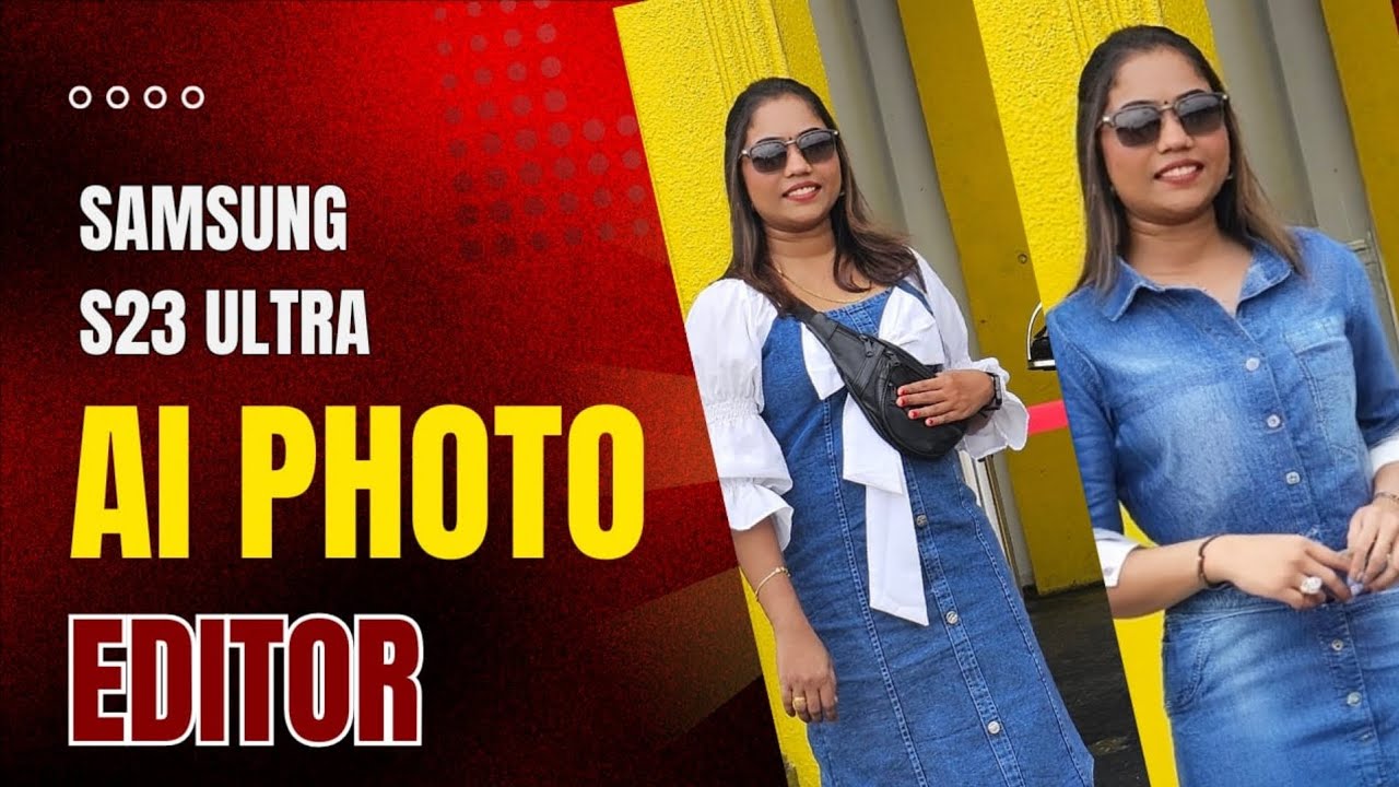 Samsung S23 Ultra AI Photo editor|How to edit Photo in AI using phone|Samsung Photo AI generating|