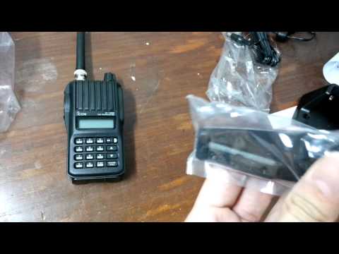ICOM IC-V80 handheld review - YouTube