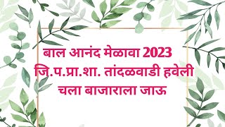 बालआनंदनगरी, बाल आनंद मेळावा, शालेय बाल आनंद मेळावा, शालेय कार्यक्रम, बाजार