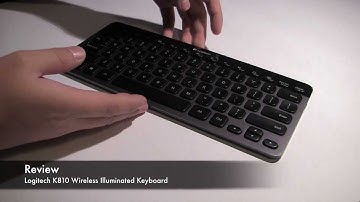 Review : Logitech K810 Wireless Illuminated Keyboard