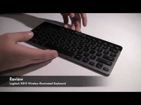 Review : Logitech K810 Wireless Illuminated Keyboard