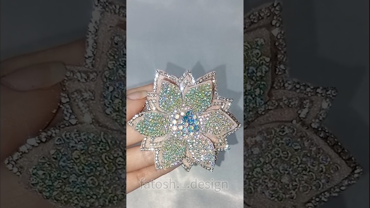 Crystal Flower Art | Handcrafted Sparkle ✨