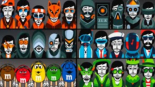 ВСЕ ПЕРСОНАЖИ INCREDIBOX ОДНОВРЕМЕННО!  (V1-V8, M&M's, Axe Boat)