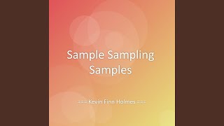 Sample Sampling Samples