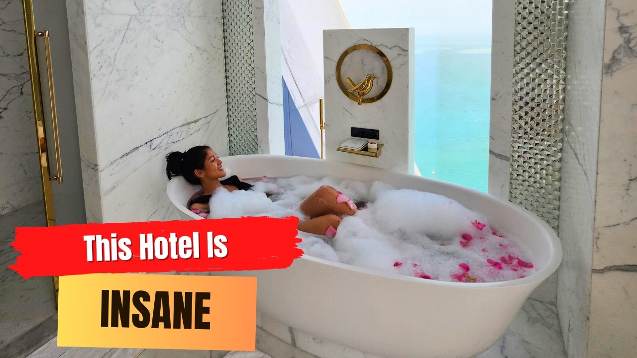 Raffles Doha: The Most Insane Hotel We've Ever Stayed In!