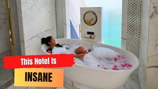 Travel vlog - Raffles Doha: The Most Insane Hotel We've Ever Stayed In!