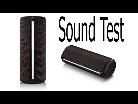 LG PH4 Wireless Bluetooth Speaker Sound Testing