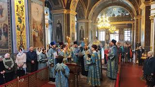 Полиелей Благовещения Богородицы