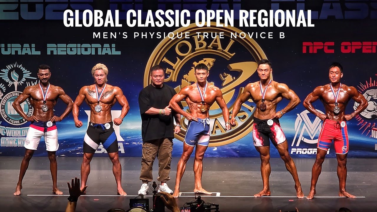 2025 Global Classic Open Regional Men's Physique True Novice B - YouTube