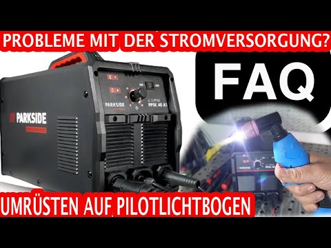 Important questions about the Lidl plasma cutter with compressor PPSK 40 A1  - YouTube