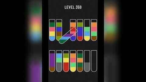 Water sort puzzle level 359
