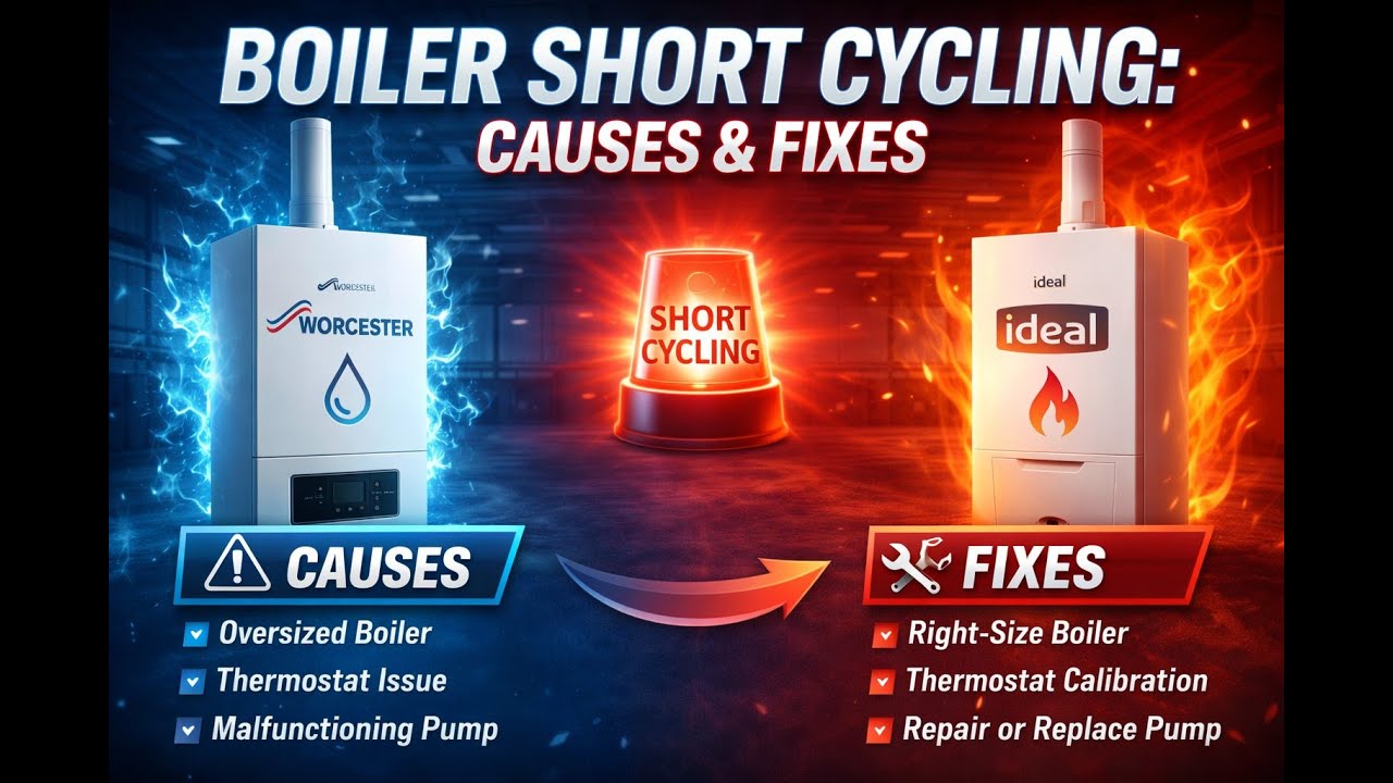 Boiler Short Cycling Explained | Causes, Fixes & When to Call an Engineer (UK)