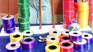 Who is taking home the win in this blindfolded ring stack challenge? Let's watch and see 🏆 screenshot 4