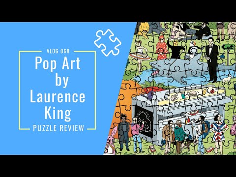 Reviewing A Laurence King Jigsaw Puzzle | Pop Art | V068