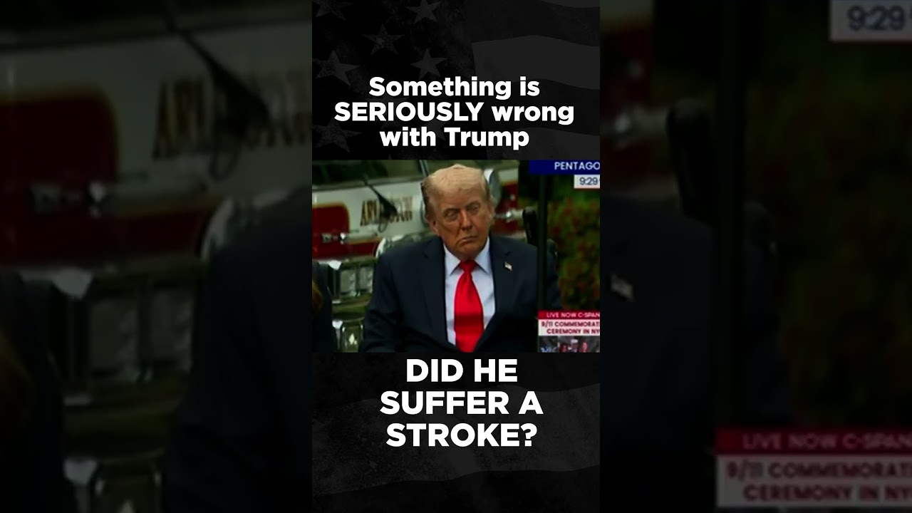 Did Trump just suffer a stroke!?