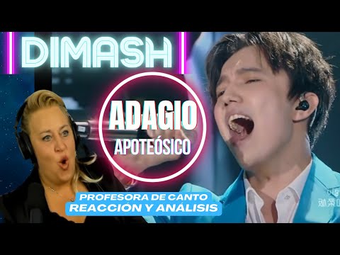 😲​🔝​ DIMASH ADAGIO | Vocal Coach reacción y análisis | APOTEÓSICO E INCREIBLE, CLIMAX TOTAL !