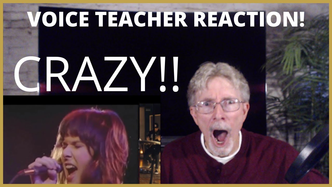 VOICE TEACHER REACTS - HEART - Crazy on You - LIVE 1977