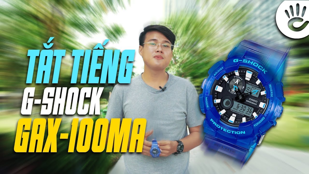 Hướng Dẫn Bật Tắt Tiếng Tít Trên Đồng Hồ G-Shock (GAX-100MSA-2ADR)