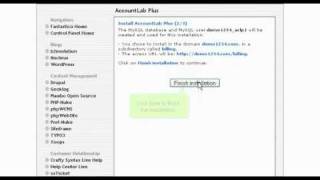 WebHosting Break Presents: Installing AccountLab Plus from Fantastico
