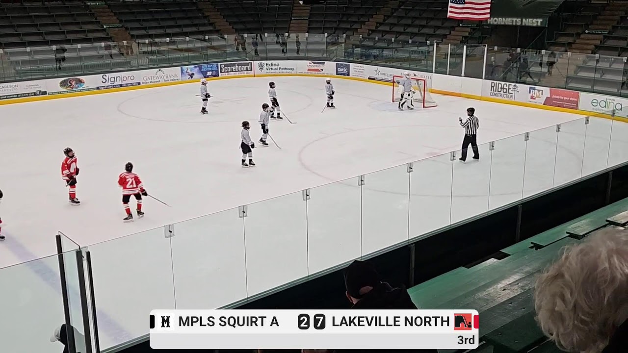 Mpls Squirt A vs Lakeville North, Edina Cornerstone Tourney, Dec 12, 2025