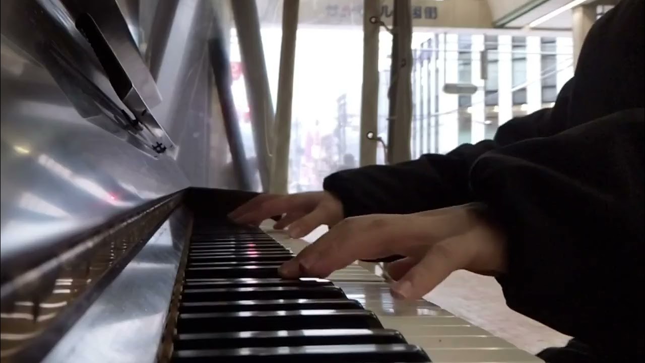 ピアノ689日目　革命のエチュード　日本一過酷なストリートピアノ