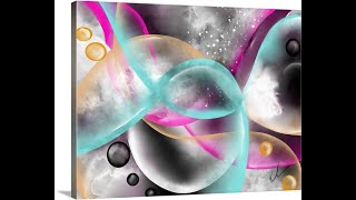 How To Paint A Abstract Painting Easy Krita Art