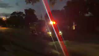 Irving Fire Department New Engine 5 Responding