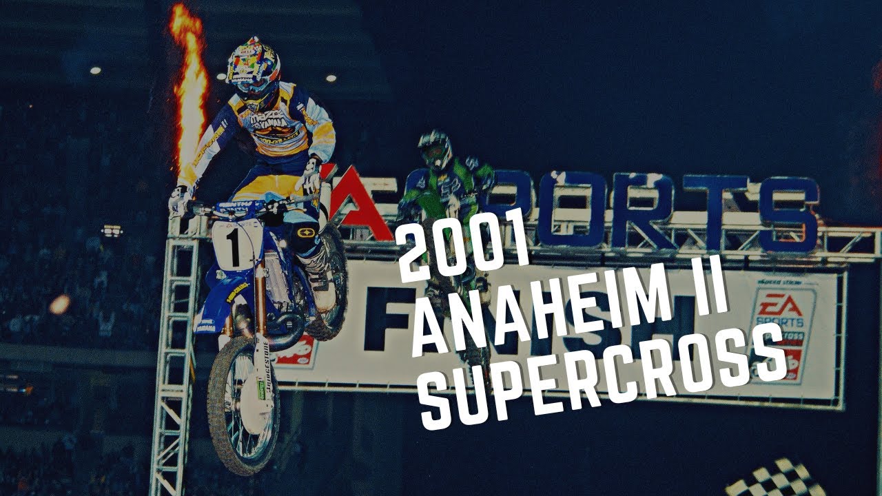 Art Eckman Tribute: 2001 Anaheim Supercross. Jeremy McGrath's