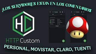 SERVIDORES PARA HTTP CUSTOM ARGENTINA PARA MOVISTAR, CLARO, PERSONAL Y TUENTI 2026