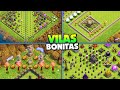 NESSE CLÃ SÓ EXISTE VILAS BONITAS (DIFERENTES) NO CLASH OF CLANS!!