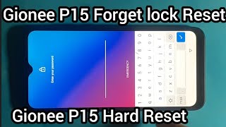 Gionee P15/Gionee P15 Pro Hard Reset/Gionee P15 Forget password & pattern lock Remove Step By Step