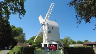 Oldland Windmill on a sunny afternoon (4K)