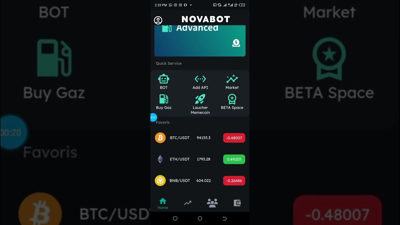 HOW TO BUY GAZ AND START TRADING WITH NOVABOT MAKE PROFIT TODAY