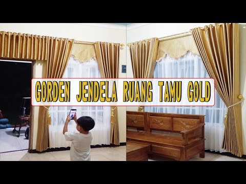 gorden-minimalis-jendela-ruang-tamu-warna-gold-|-curtain-design-2020