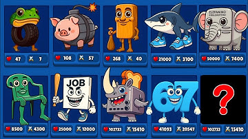 67 Brainrot Merge + Drop Meme Puzzle – Impossible Merge Master Level!