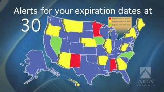 Safe Trac System™ / State Licensing Renewal Tracking