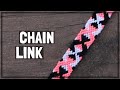 Chain Link Friendship Bracelet Tutorial
