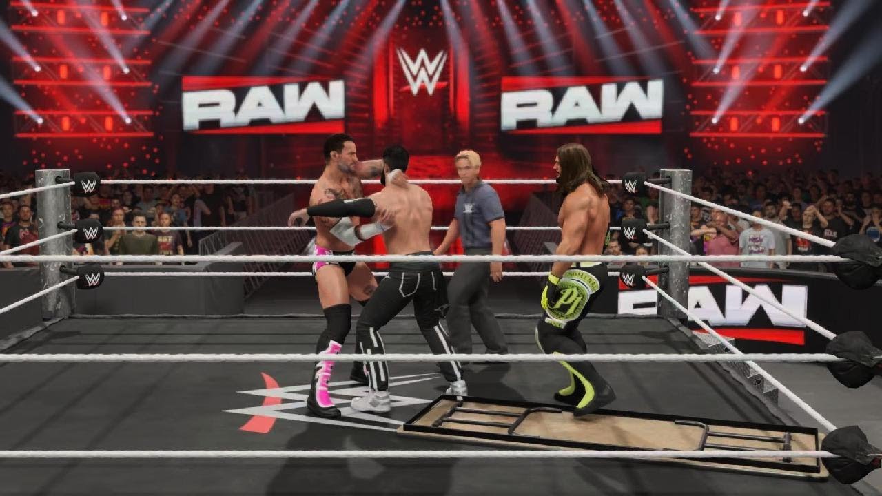 Finn Balor Vs AJ Styles Vs CM Punk For World Heavyweight Championship