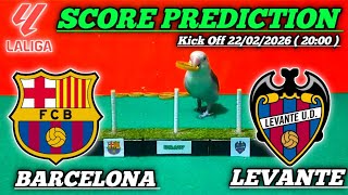 BARCELONA VS LEVANTE || LA LIGA 2025/2026 || SCORE PREDICTION