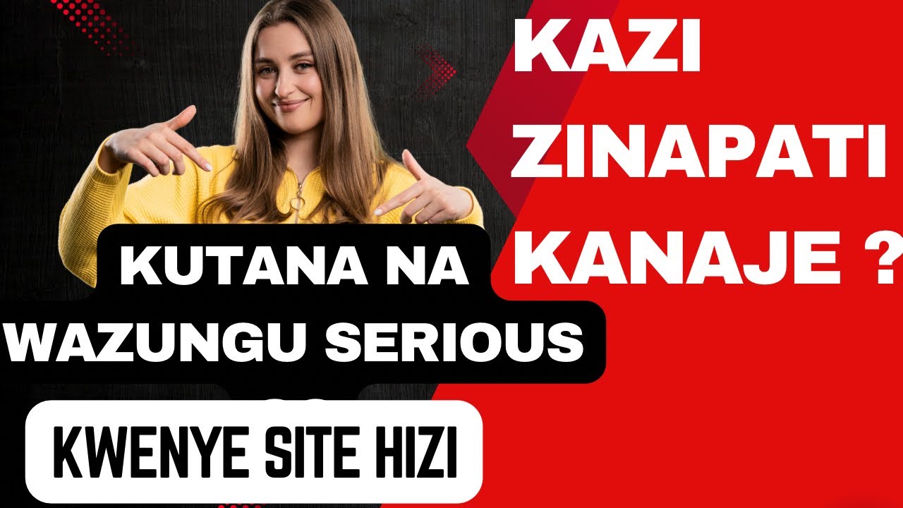 Kazi zinapatikanaje?sites za wazungu