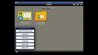 How To Create New Projects In Doceri 2.0