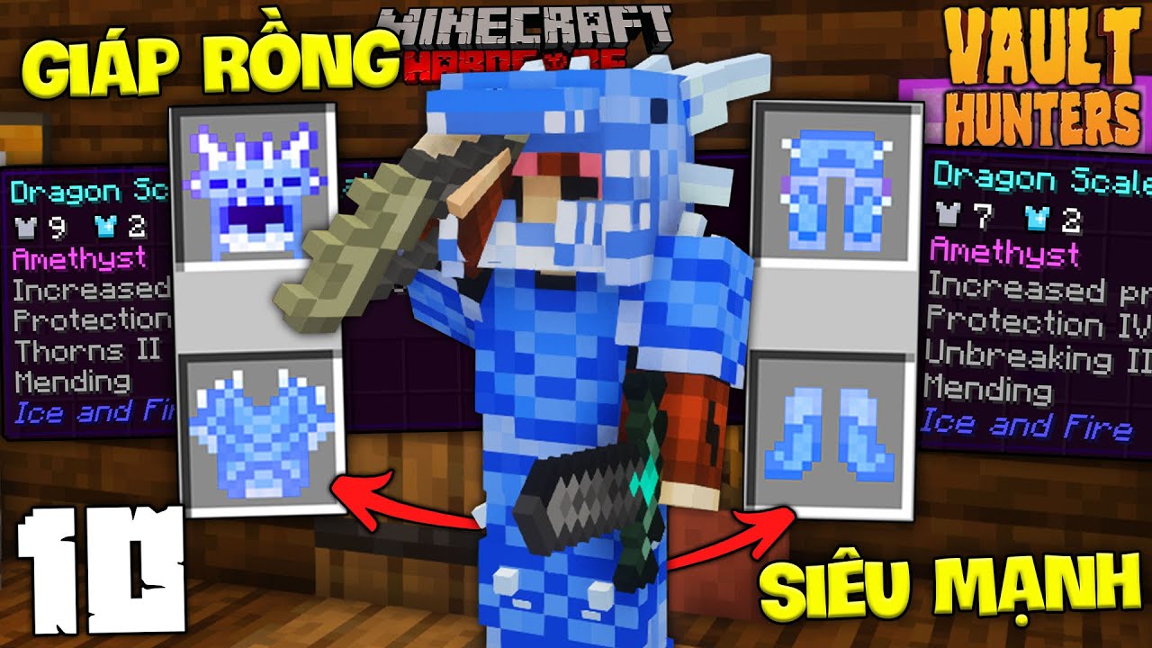 MINECRAFT THỢ SĂN KHO BÁU SIÊU KHÓ TẬP 10: CHẾ TẠO... - youtube